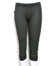 画像1: PSYLO レディース・レギンス「Short Leggings / アーミー」 (1)