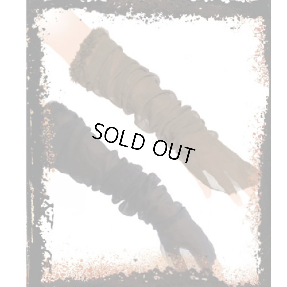 画像5: PSYLO レディース・アームグローブ「Chiffon Gloves / ブラック」 (5)