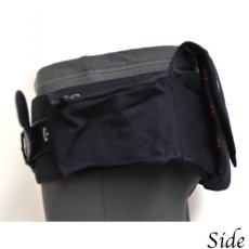 画像4: PSYLO ウエストバッグ「Dealer Bag / ブラック」 (4)