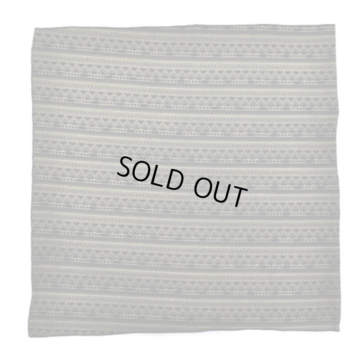 画像2: KAYO - Anime Clothing  バンダナスカーフ「Eclipse Print Bandana / ブラック」 (2)