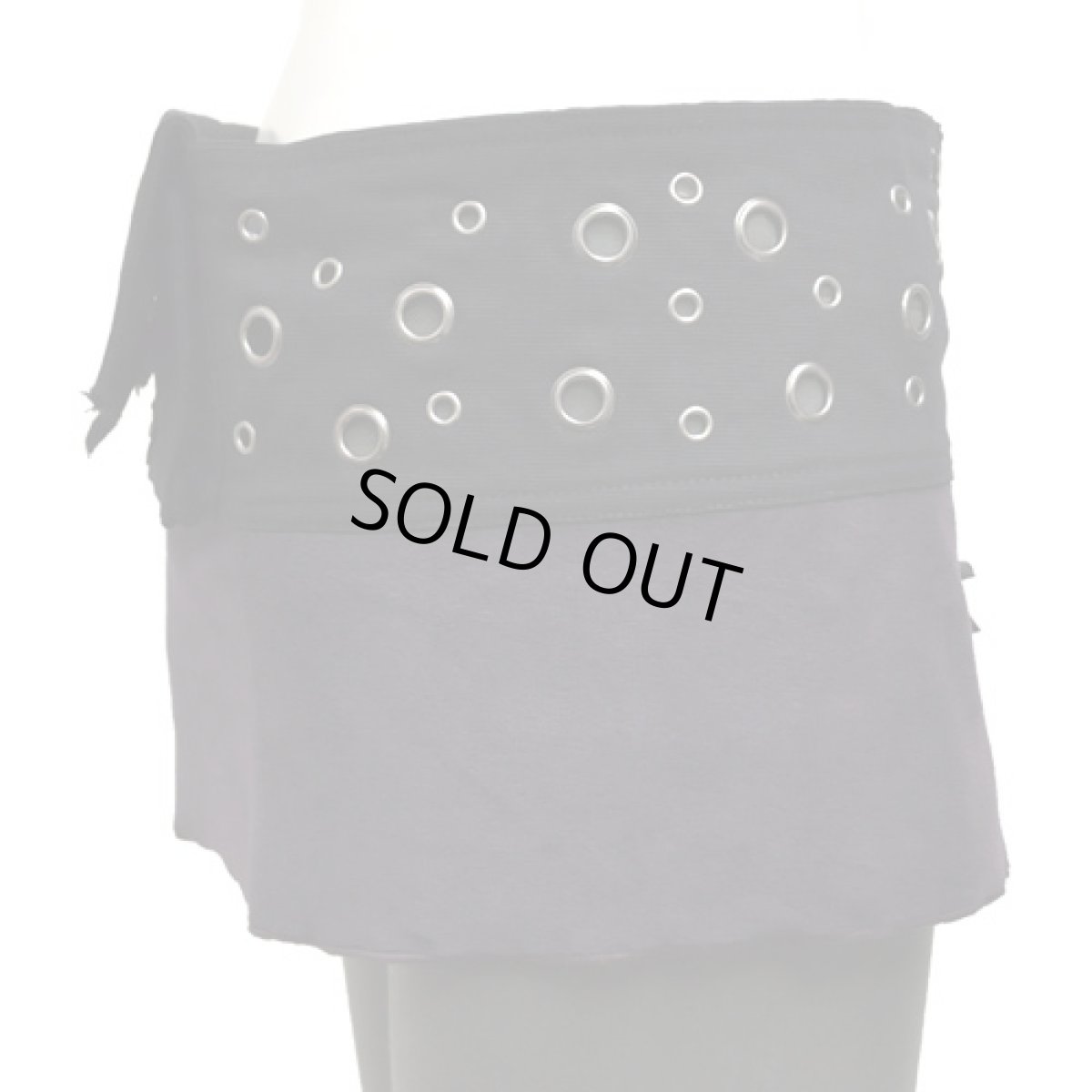 画像2: PSYLO レディース・スカートベルト「Mini Skirts Belt / ブラック×アメジストパープル」 (2)