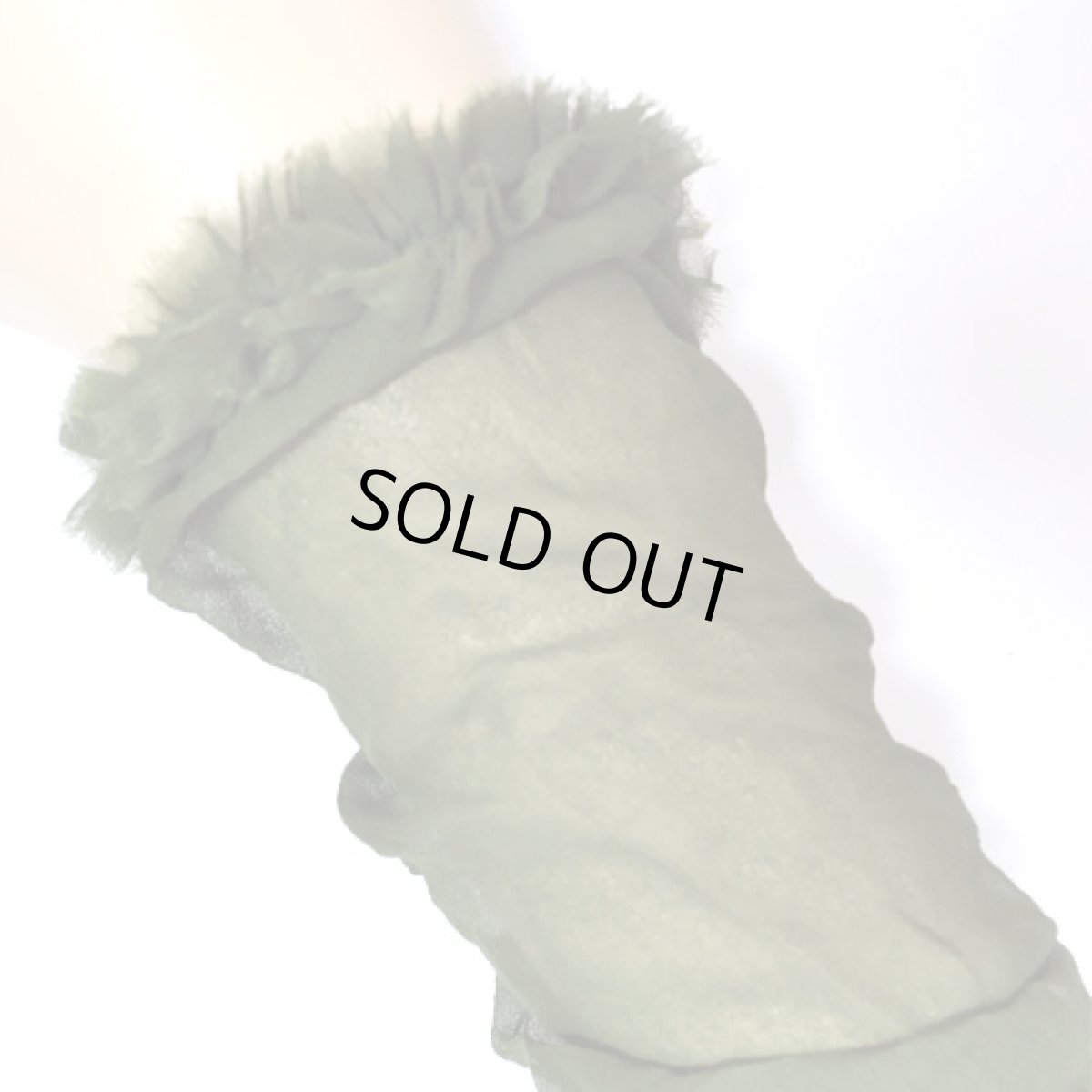 画像4: PSYLO レディース・アームグローブ「Chiffon Gloves / アーミー」 (4)