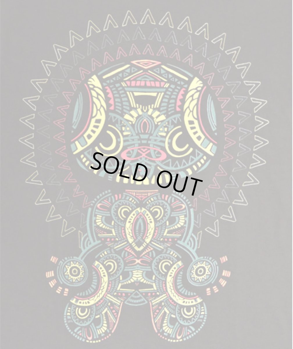 画像2: PLAZMA メンズTシャツ「Dios de los Plazmos / ダークブラウン」 (2)