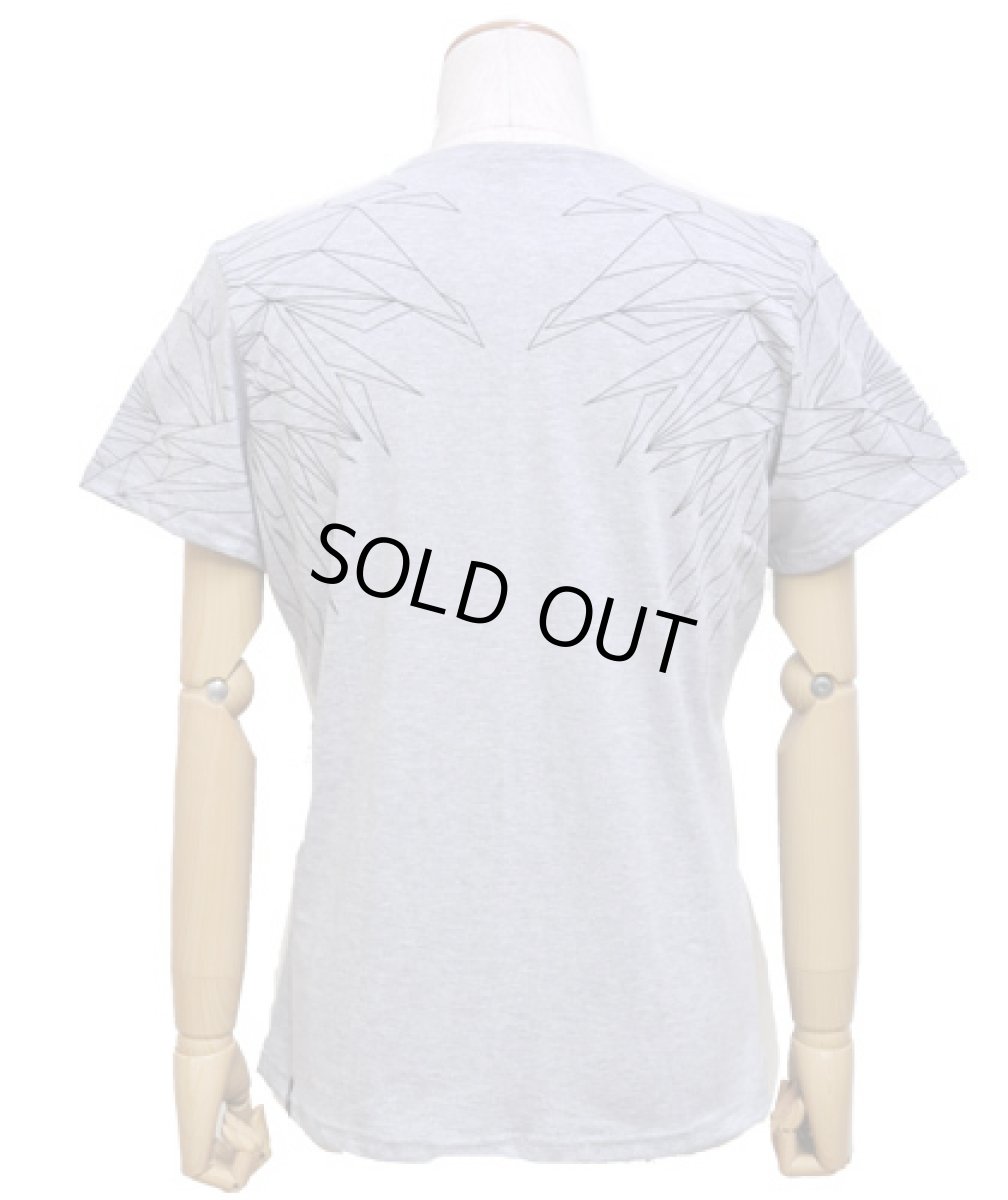 画像3: PLAZMA メンズTシャツ「Wings / メランジ」 (3)