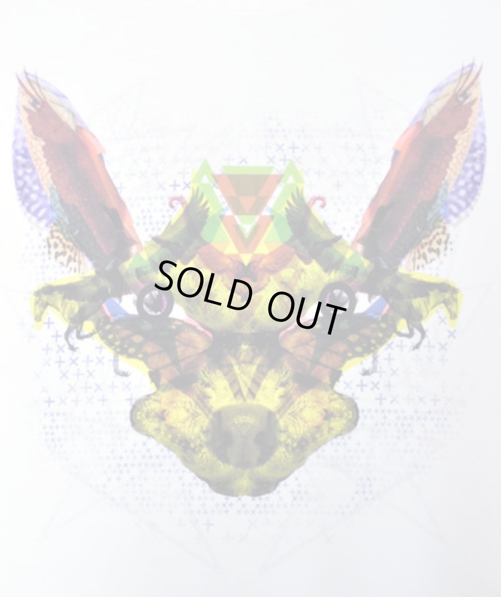 画像2: PLAZMA メンズTシャツ「Animalia / ホワイト」 (2)