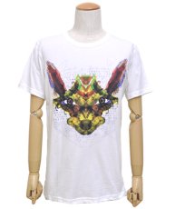 画像1: PLAZMA メンズTシャツ「Animalia / ホワイト」 (1)