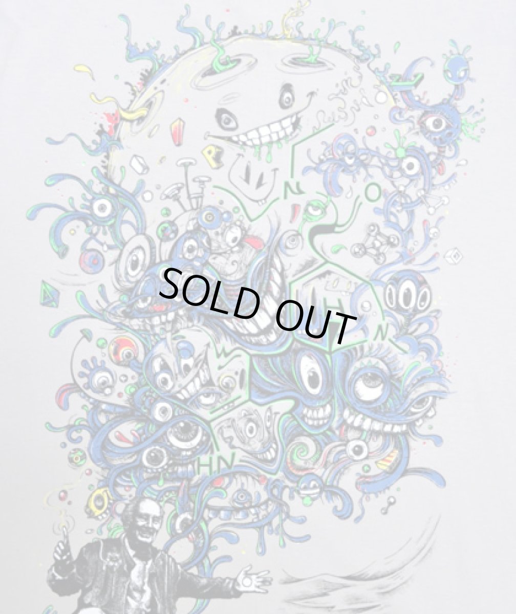 画像2: PLAZMA メンズTシャツ「Albert Hoffman / ライトグレー」 (2)