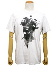 画像1: PLAZMA メンズTシャツ「Thought / ホワイト」 (1)