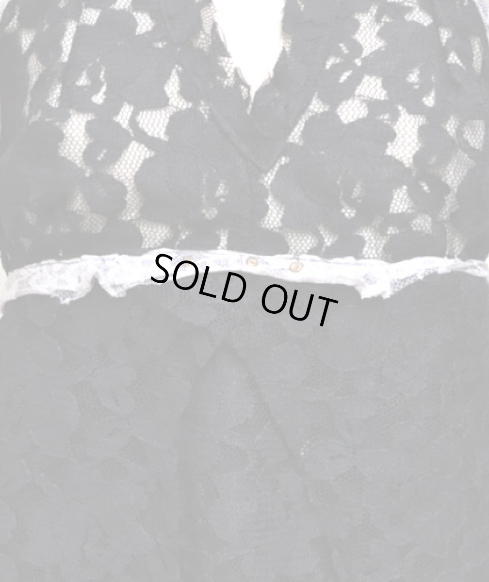 画像3: FREE SPIRIT レディース・ノースリーブ「Grace / ブラック×ホワイト」 (3)