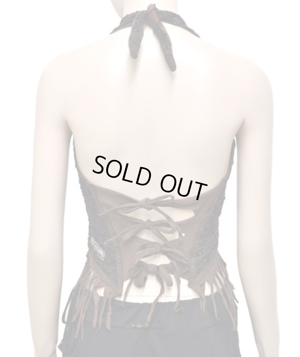 画像3: FREE SPIRIT レディース・ノースリーブ「SAHARA FUSION / ダークブラウン×ブラウン」 (3)