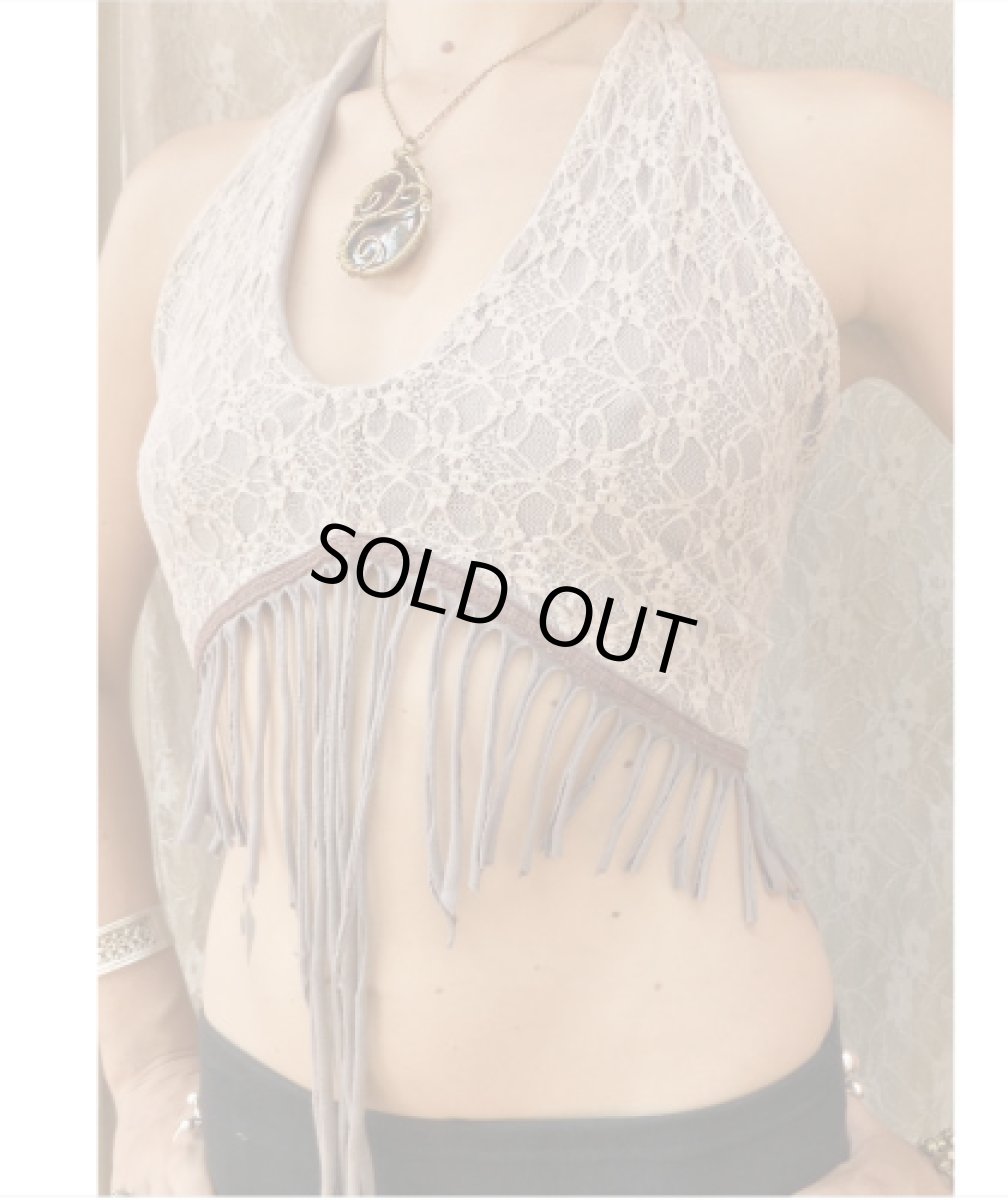 画像5: FREE SPIRIT レディース・ノースリーブ「SAHARA FUSION / グレー×ブラック×シルバーラメ」 (5)