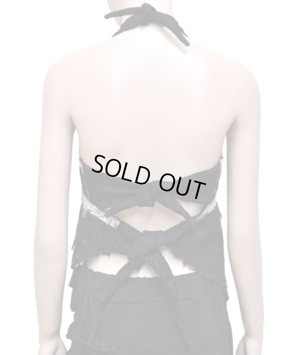 画像4: FREE SPIRIT レディース・ノースリーブ「Grace / ブラック×ホワイト」 (4)