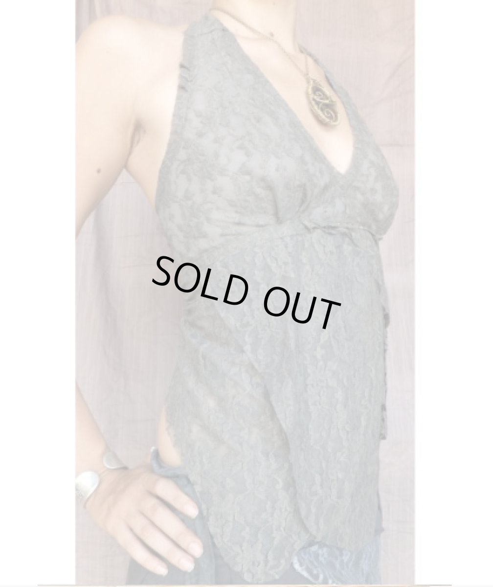 画像5: FREE SPIRIT レディース・ノースリーブ「Grace / ブラック×ホワイト」 (5)