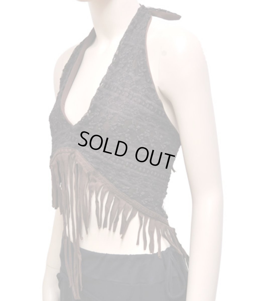 画像2: FREE SPIRIT レディース・ノースリーブ「SAHARA FUSION / ダークブラウン×ブラウン」 (2)