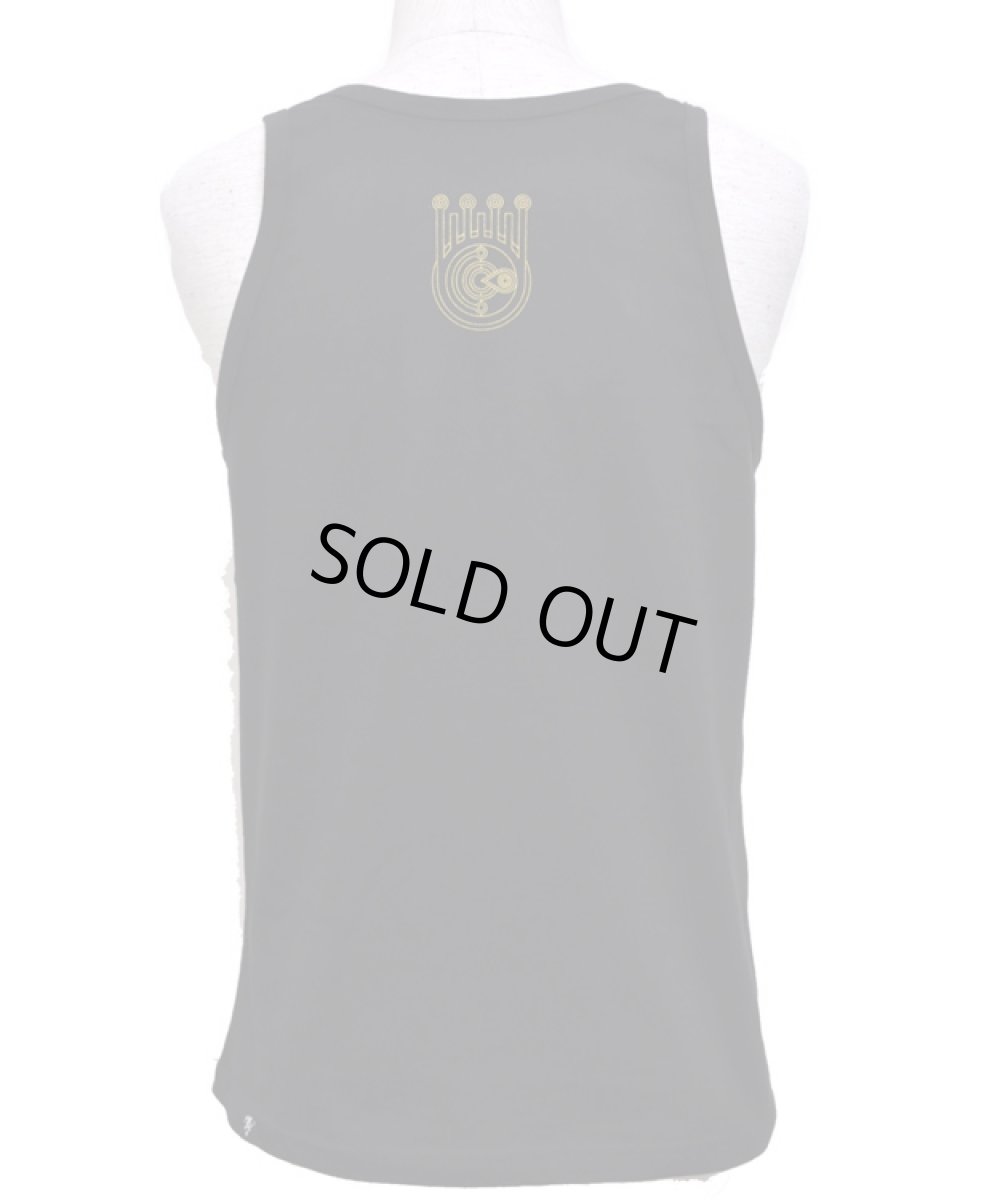 画像3: PLAZMA メンズ・タンクトップ「Totem / ブラック」 (3)