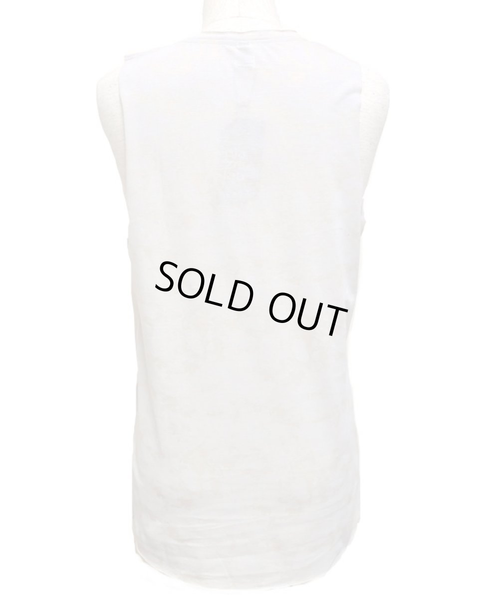 画像3: PLAZMA メンズ・タンクトップ「Brainz / アシッドオフホワイト」 (3)