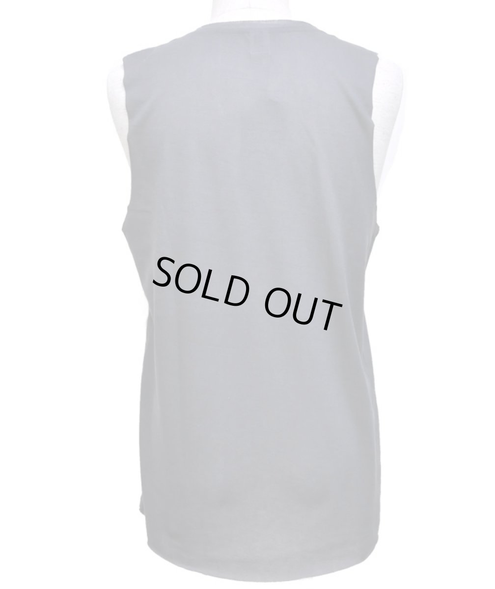 画像3: PLAZMA メンズ・タンクトップ「Watching You / ウォッシュドグレー」 (3)