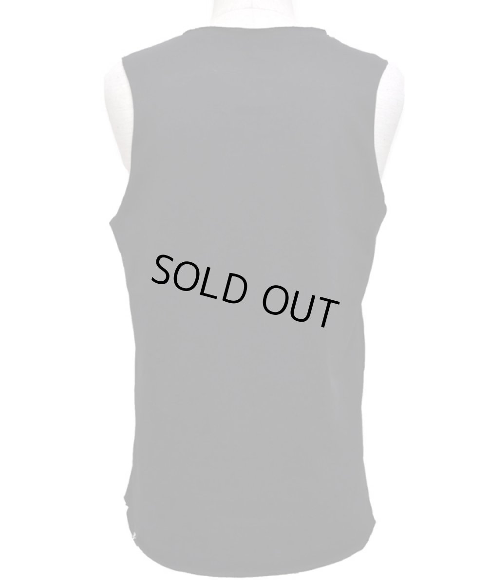 画像3: PLAZMA メンズ・タンクトップ「Watching You / ブラック」 (3)