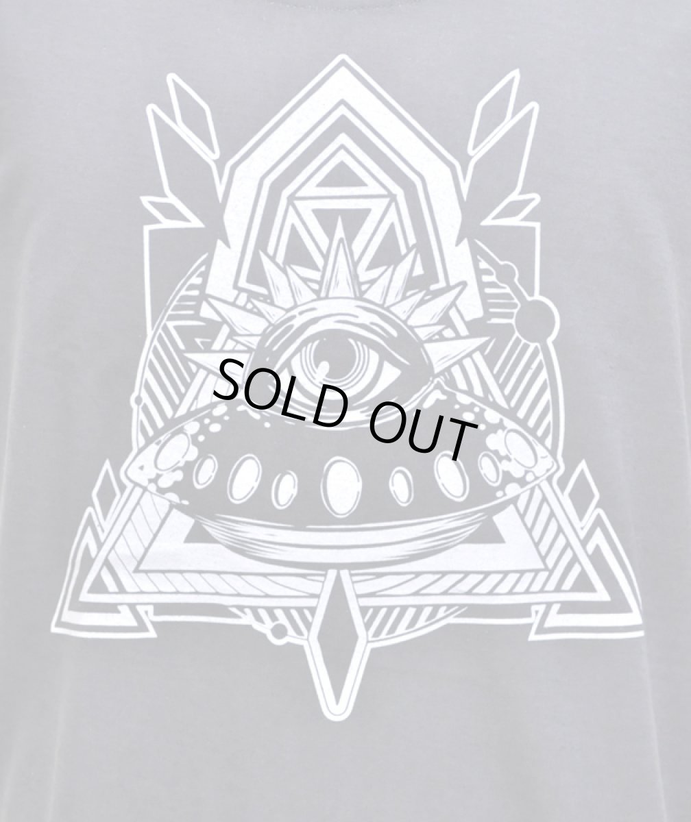 画像2: PLAZMA メンズ・タンクトップ「Watching You / ウォッシュドグレー」 (2)