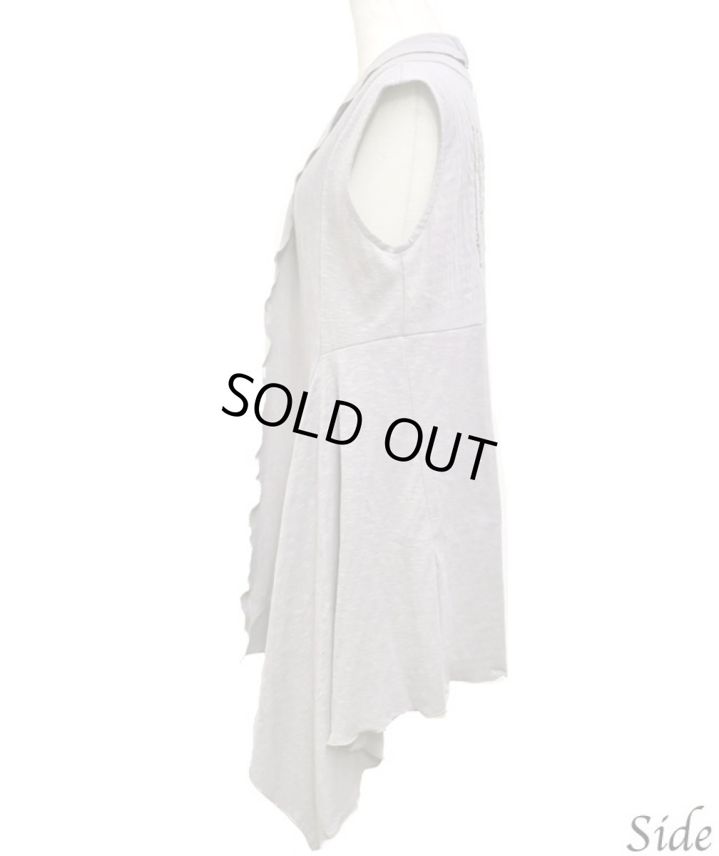 画像3: PSYLO レディース・ベスト「Asli Vest / スティール」 (3)