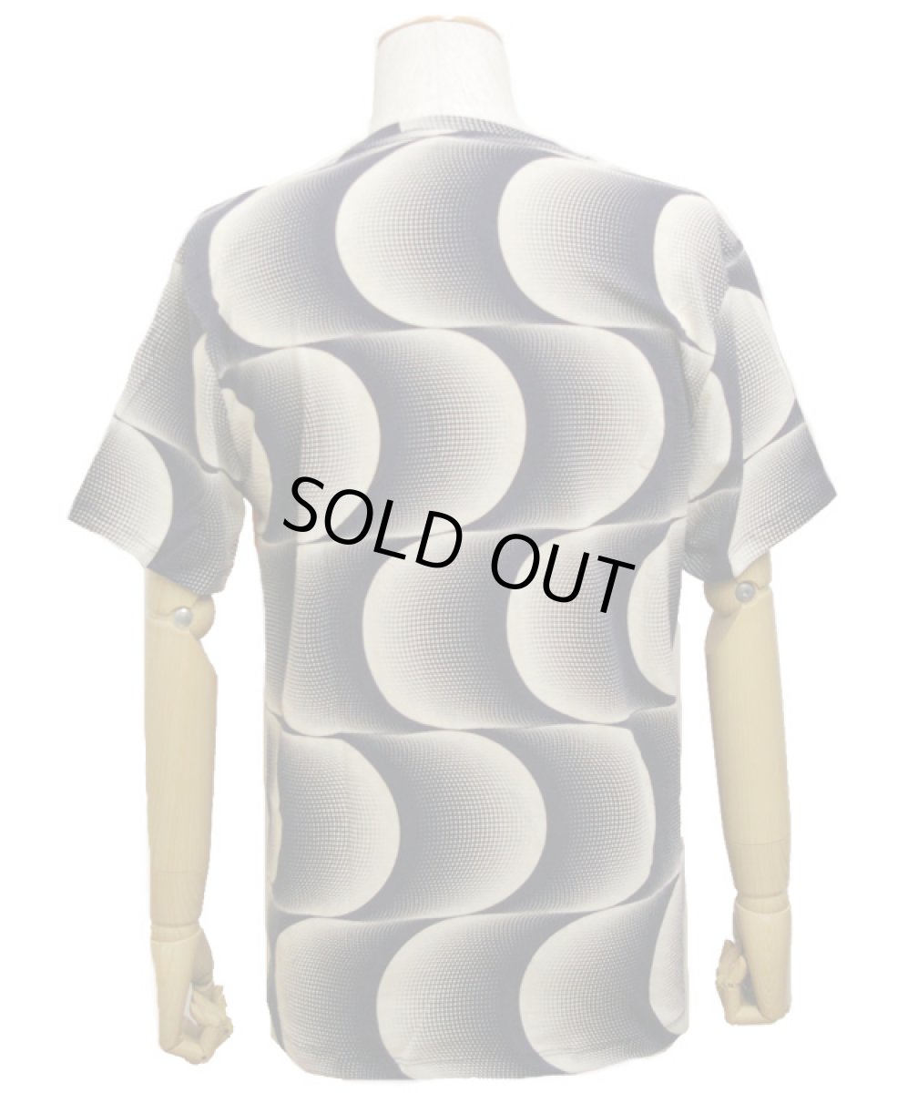 画像5: IMAGINARY FOUNDATION メンズ・パターンクラッシュTシャツ「TRIANGLE」 (5)