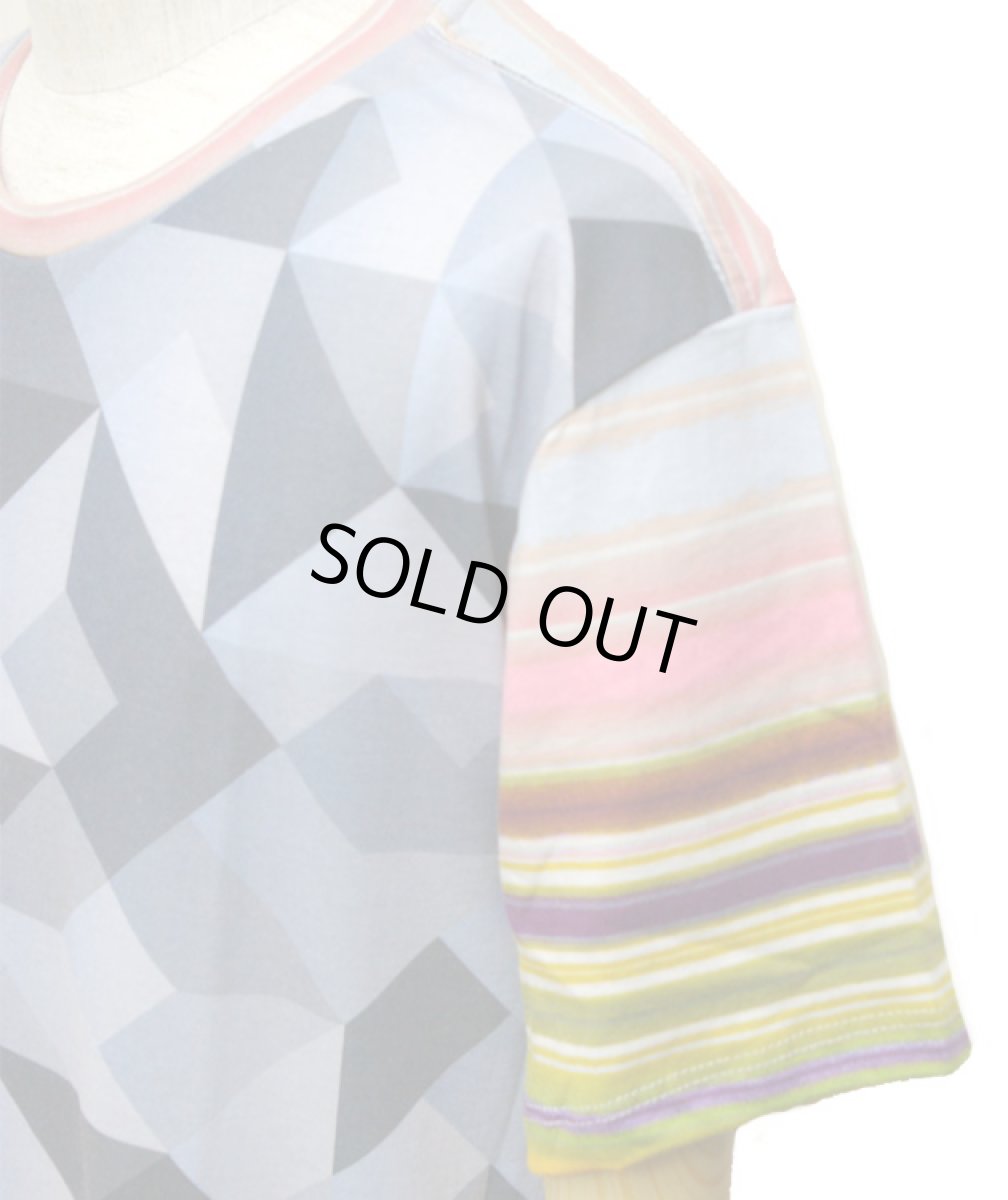 画像2: IMAGINARY FOUNDATION メンズ・パターンクラッシュTシャツ「ISOMORPHIC」 (2)