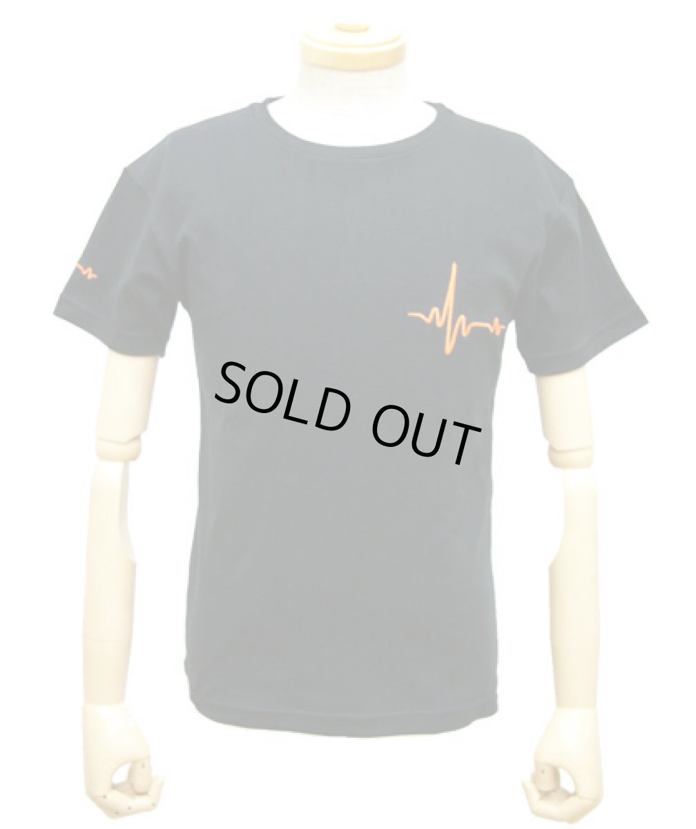 画像4: SPACE TRIBEメンズTシャツ「PULSE / オレンジ」 (4)