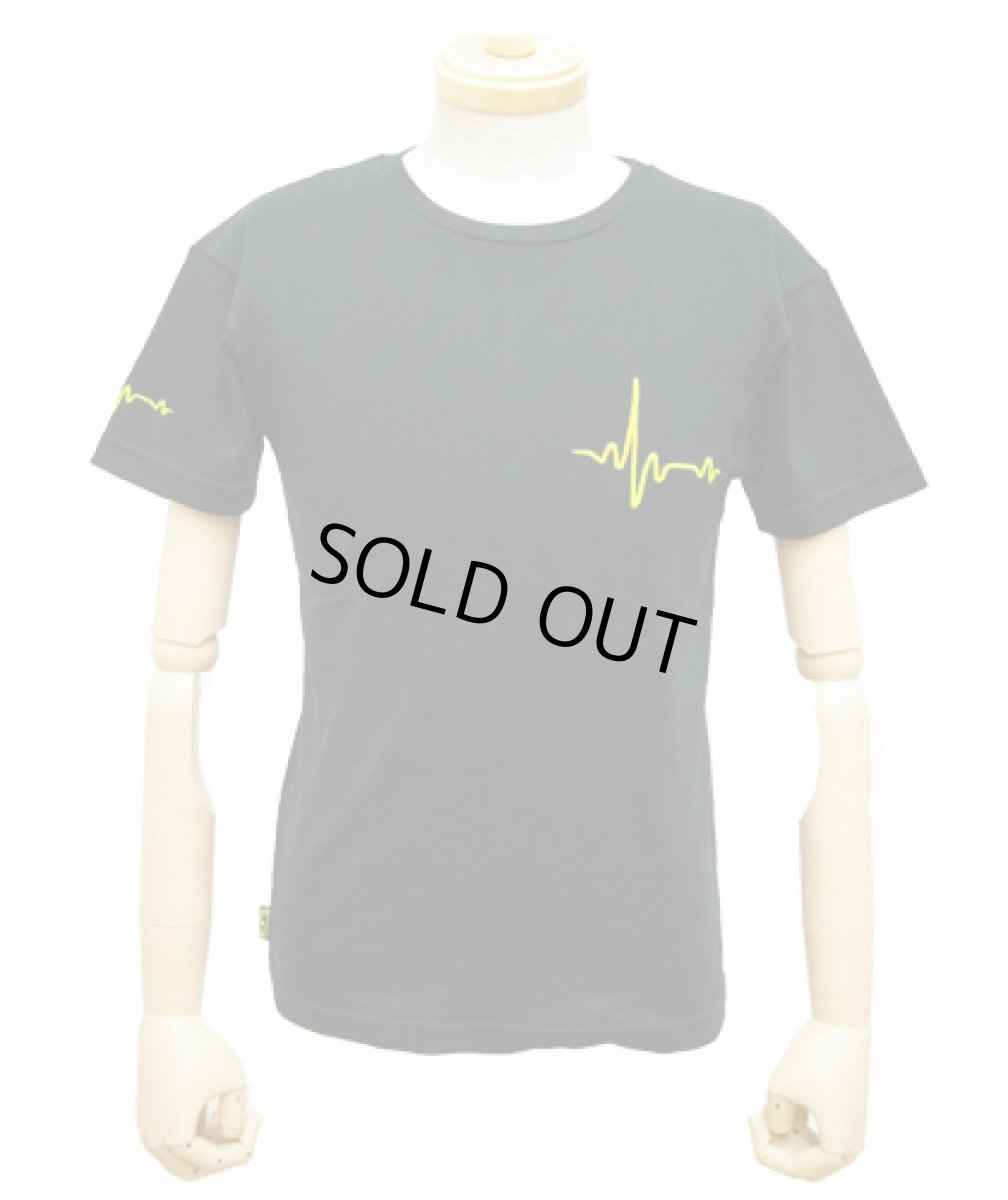 画像4: SPACE TRIBEメンズTシャツ「PULSE / イエロー」 (4)