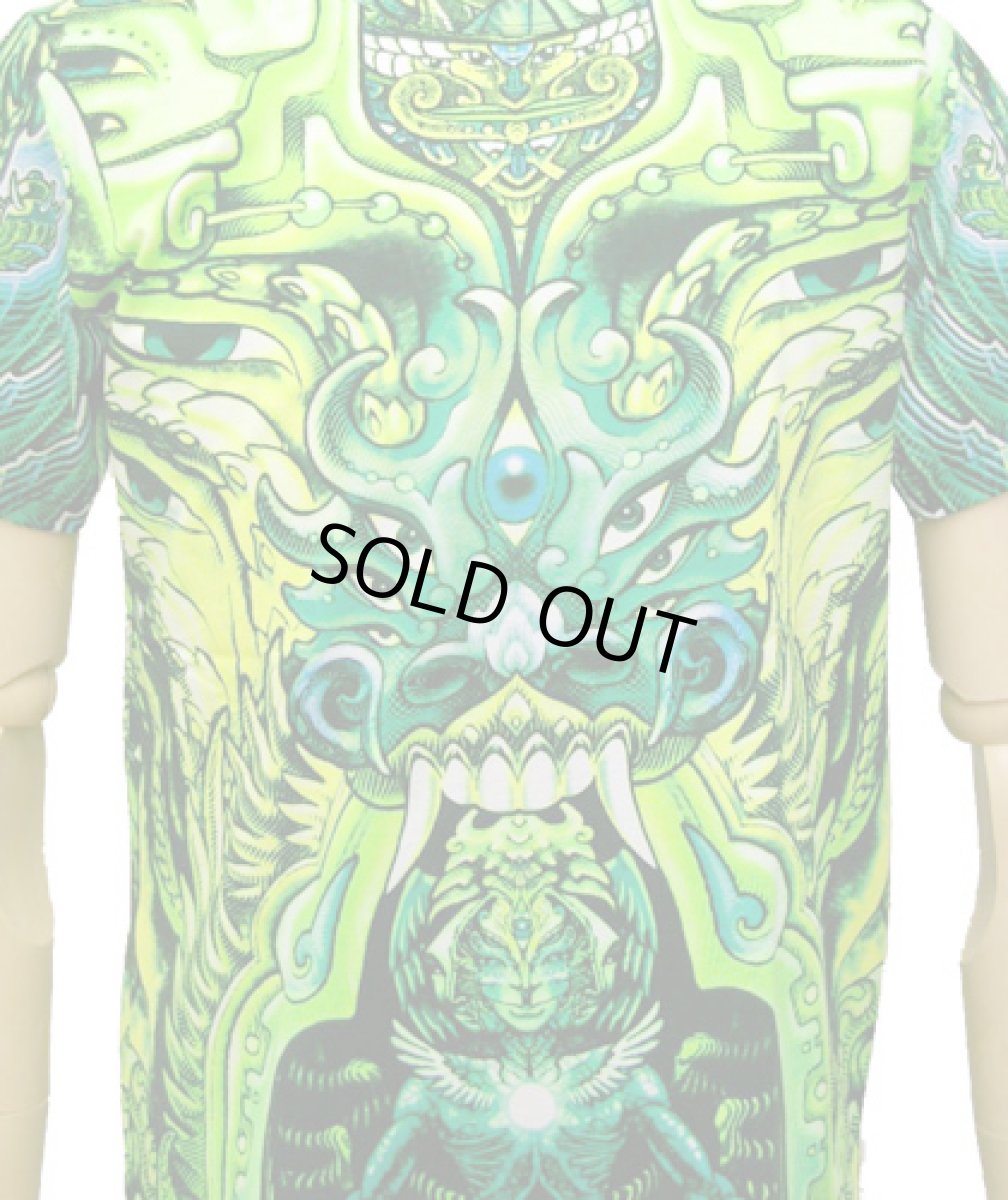 画像4: SPACE TRIBEメンズ・Tシャツ「Lime Centauri」 (4)