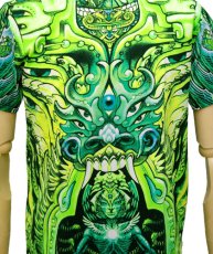 画像4: SPACE TRIBEメンズ・Tシャツ「Lime Centauri」 (4)