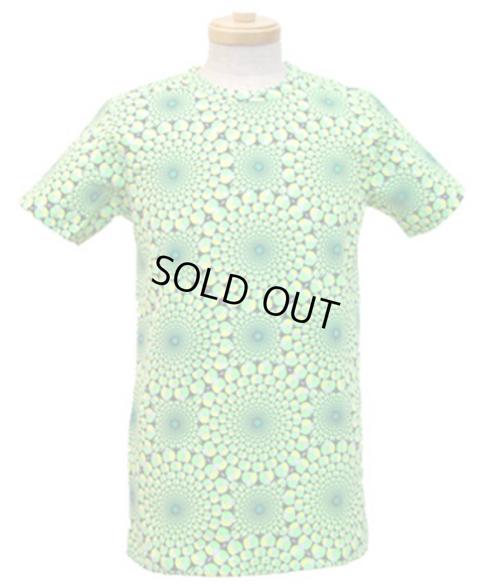 画像2: SPACE TRIBEオールプリント・メンズTシャツ「Lime Dynamo」 (2)