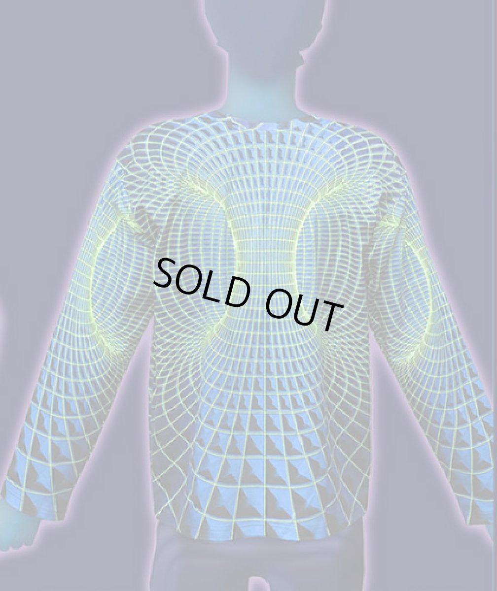 画像2: SPACE TRIBEメンズ・長袖カットソー「クラシックサイズ - Dusk Vortex」 (2)