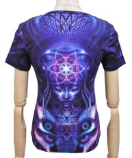 画像3: SPACE TRIBEレディース・Tシャツ「Violet Foxy Lady」 (3)