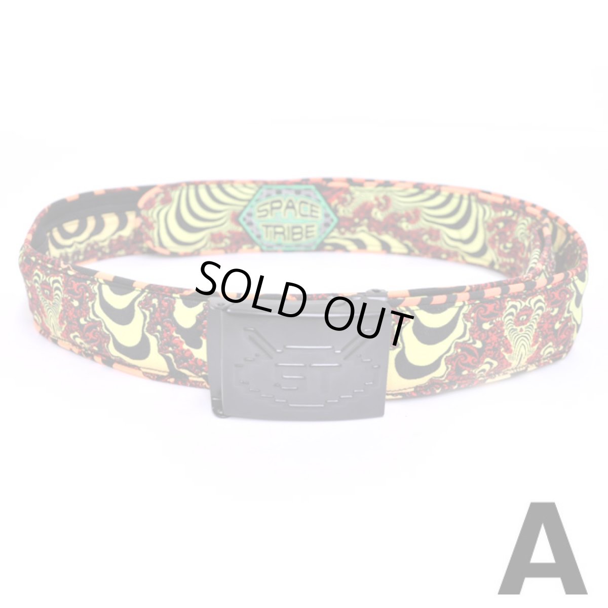 画像2: SPACE TRIBE ベルト「UFO Money Belt / Rainbow Fractal」 (2)