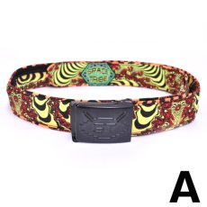 画像2: SPACE TRIBE ベルト「UFO Money Belt / Rainbow Fractal」 (2)