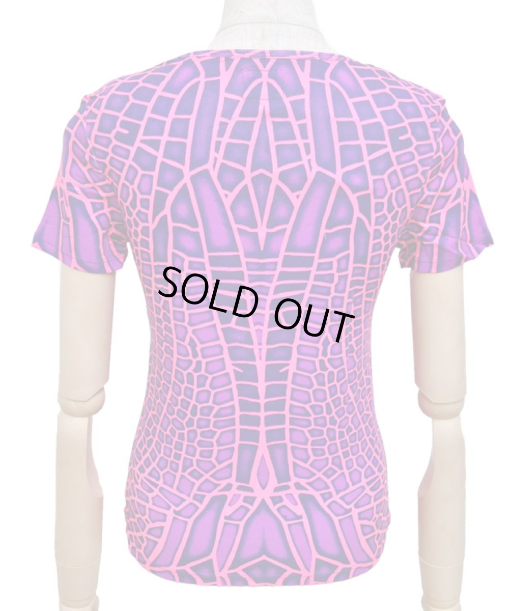 画像3: SPACE TRIBEレディース・Tシャツ「Pink Dragonfly」 (3)