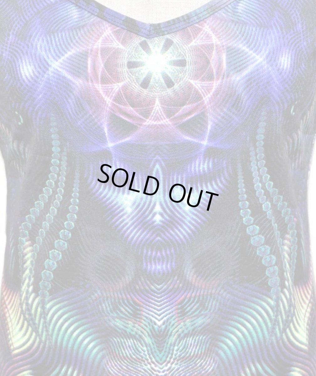 画像2: SPACE TRIBEレディース・Tシャツ「Foxy Lady」 (2)