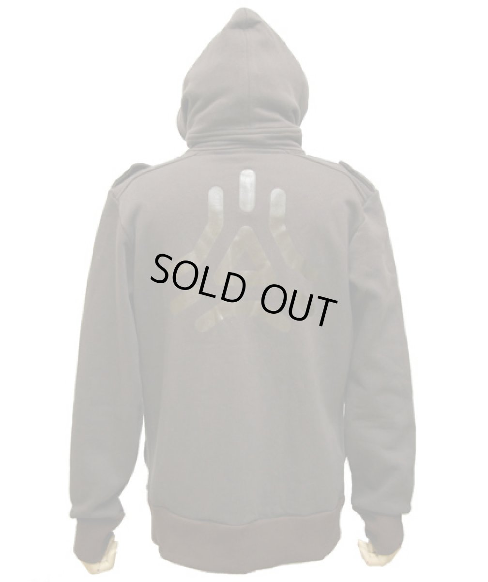 画像4: PLAZMAメンズ・パーカー「War Jacket/ブラウン」 (4)