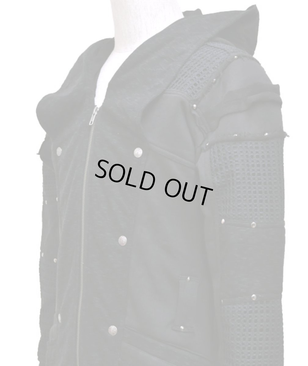 画像5: PSYLO メンズ・コート「New Steamed Coat / ブラック」 (5)