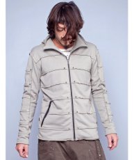 画像1: PSYLO メンズ・パーカー「2LILI JACKET / スティール」 (1)