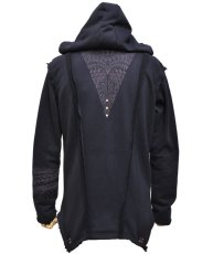 画像4: PSYLO メンズ・パーカー「Maya Hooded Jacket / ブラック」 (4)