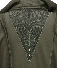 画像4: PSYLO メンズ・パーカー「Maya Hooded Jacket / アーミー」 (4)