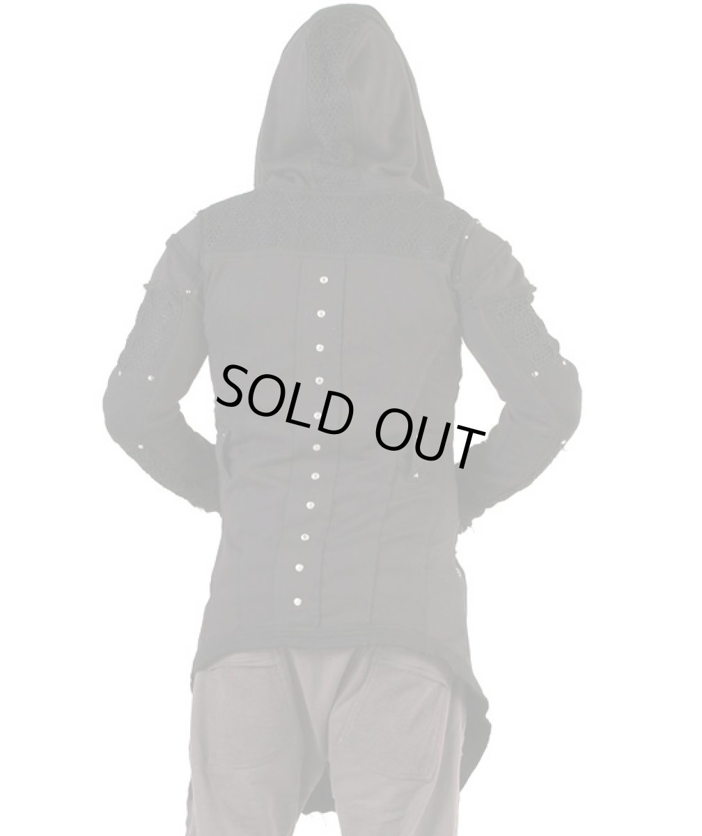 画像3: PSYLO メンズ・コート「New Steamed Coat / ブラック」 (3)