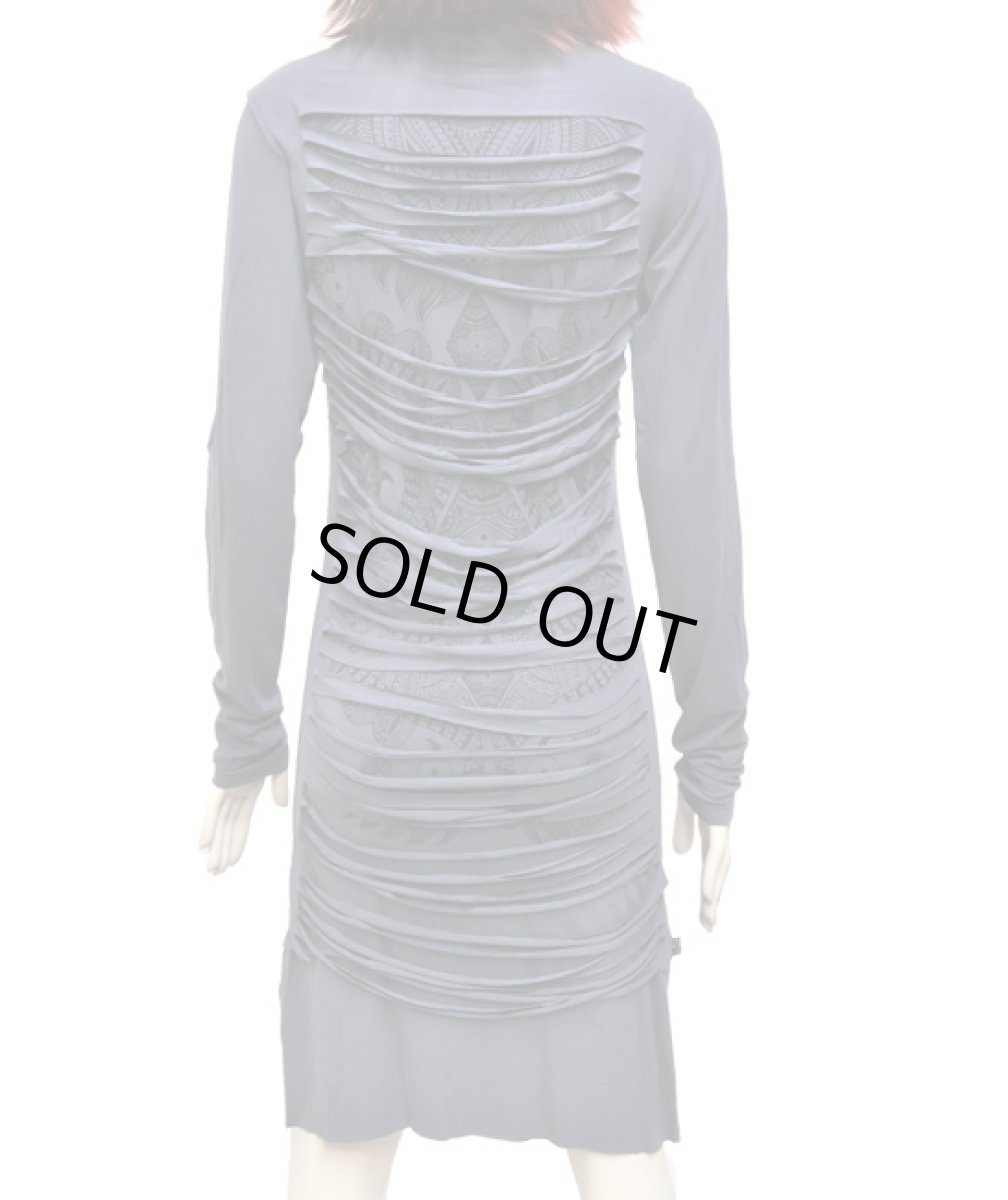 画像3: PSYLO レディース・ワンピース「Maha Dress / チャコール」 (3)