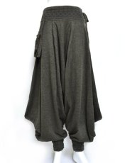 画像1: PSYLO レディース・パンツ「Lay Rmx Pants / チャコール」 (1)