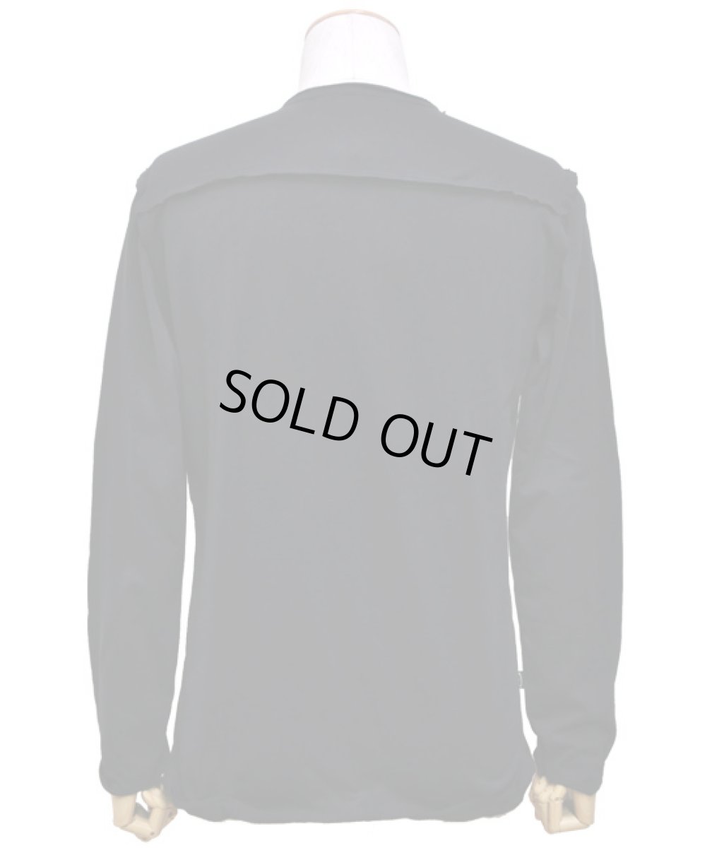 画像4: PSYLO メンズ・長袖カットソー「Demon Tee / ブラック」 (4)