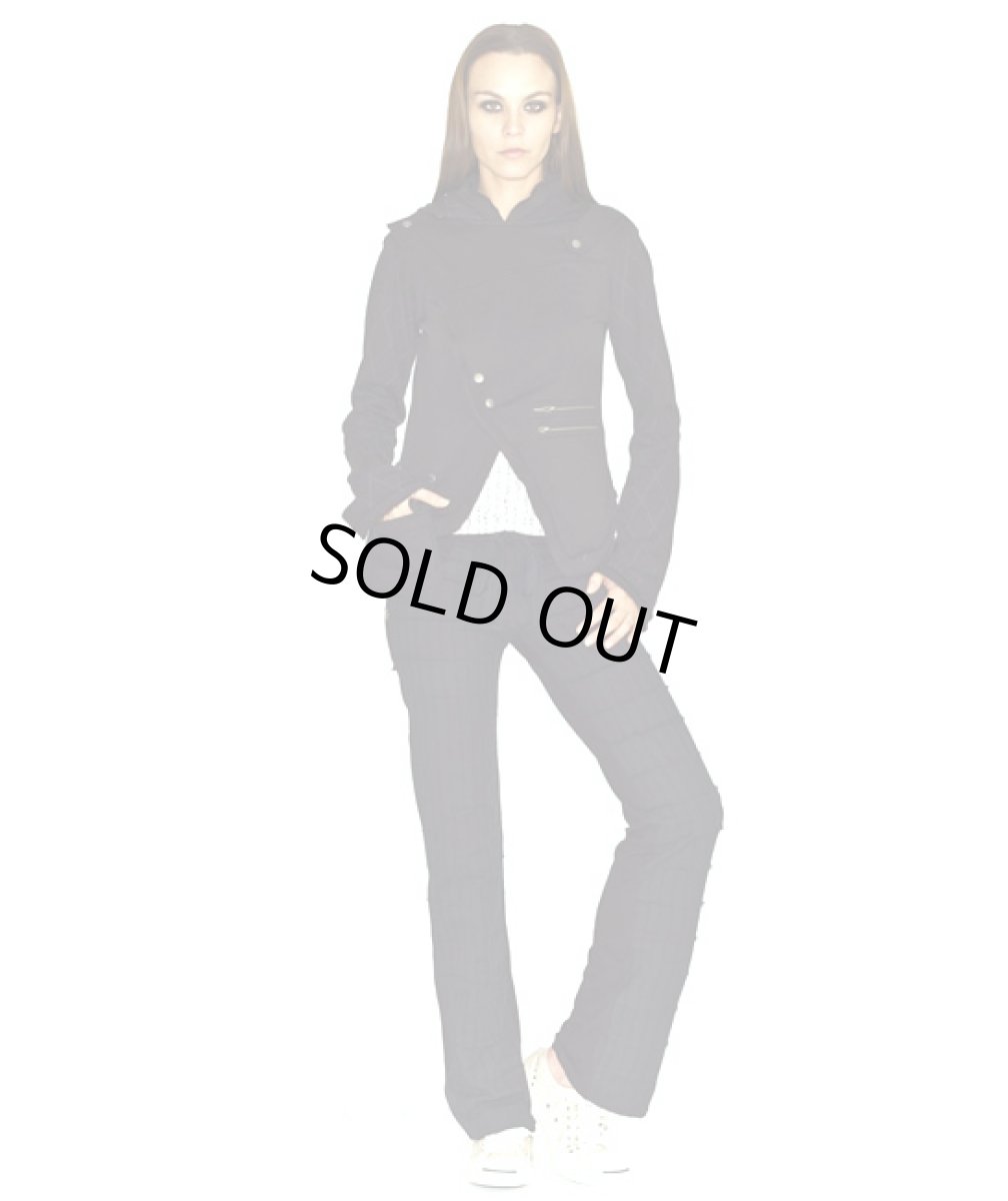 画像3: PSYLO レディース・パーカー「Gas Jacket / ブラック」 (3)