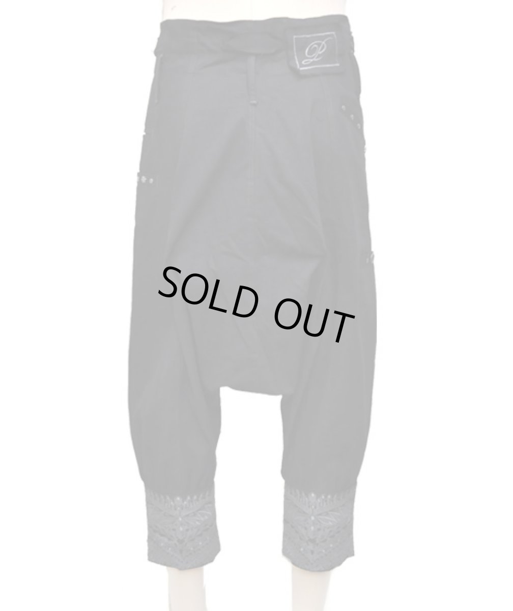 画像5: PSYLO メンズ・サルエルパンツ「Muhamad Pants / ブラック」 (5)