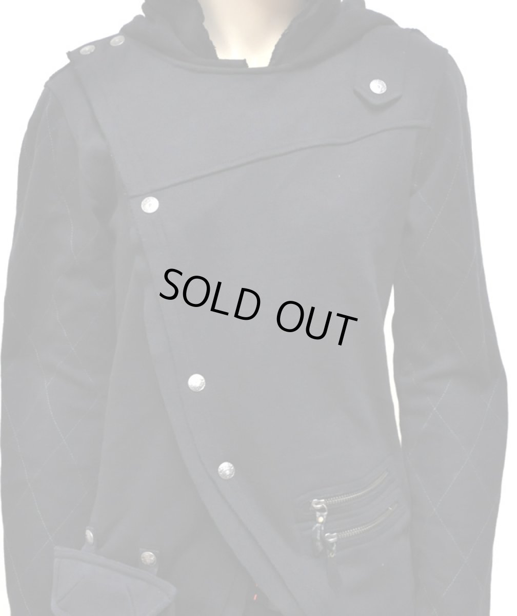 画像5: PSYLO レディース・パーカー「Gas Jacket / ブラック」 (5)