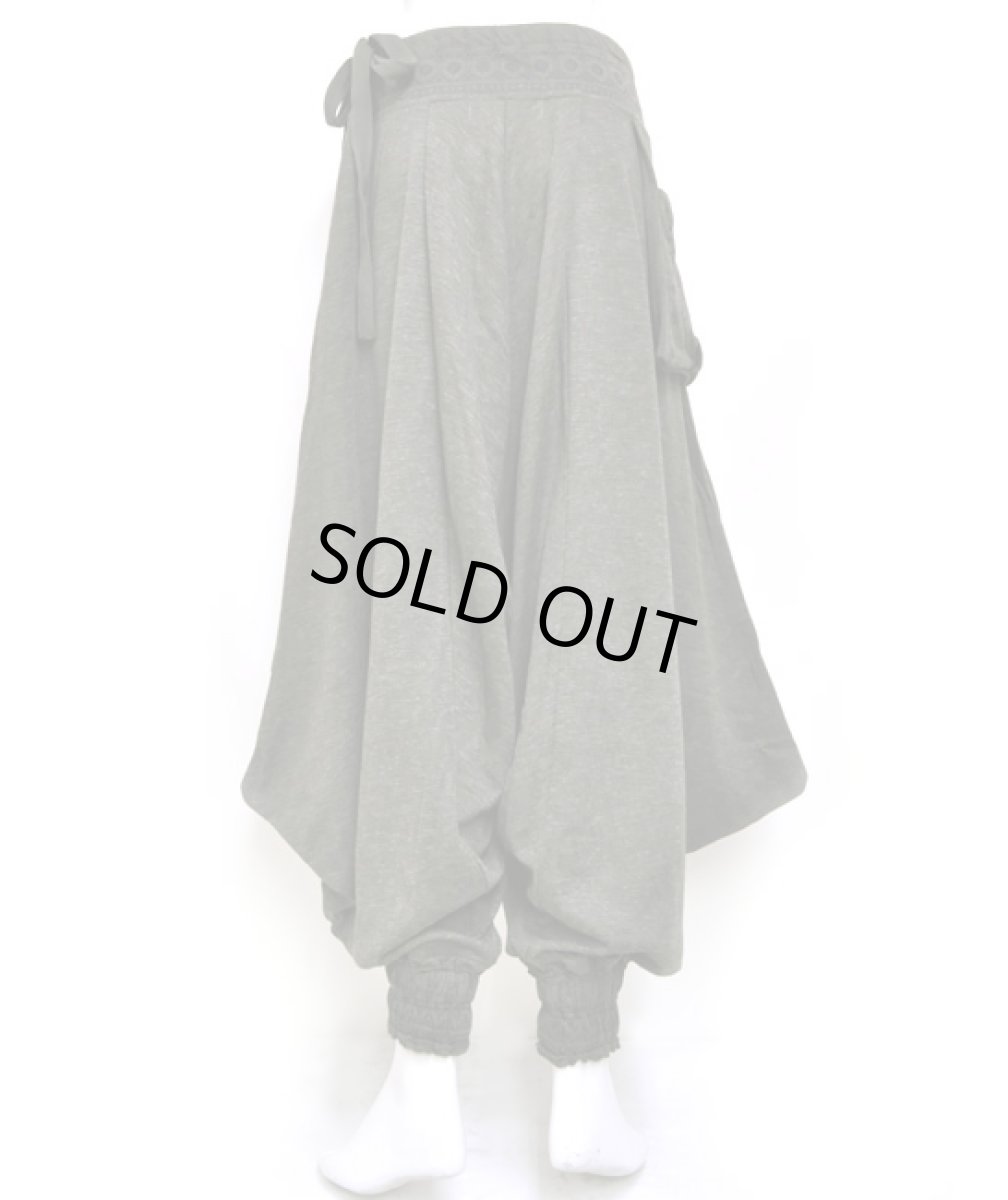 画像2: PSYLO レディース・パンツ「Lay Rmx Pants / チャコール」 (2)